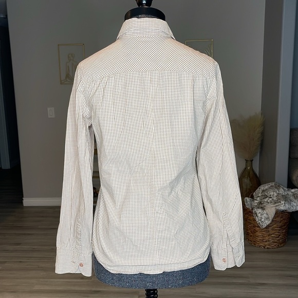 Pendleton Plaid Checkered 100% Cotton Button Down Shirt Size Small - Picture 7 of 7